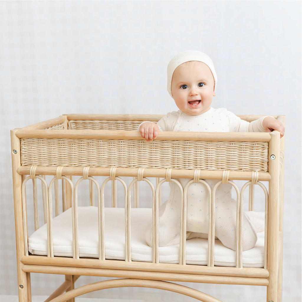 Little Petals Footie - Blue Floral