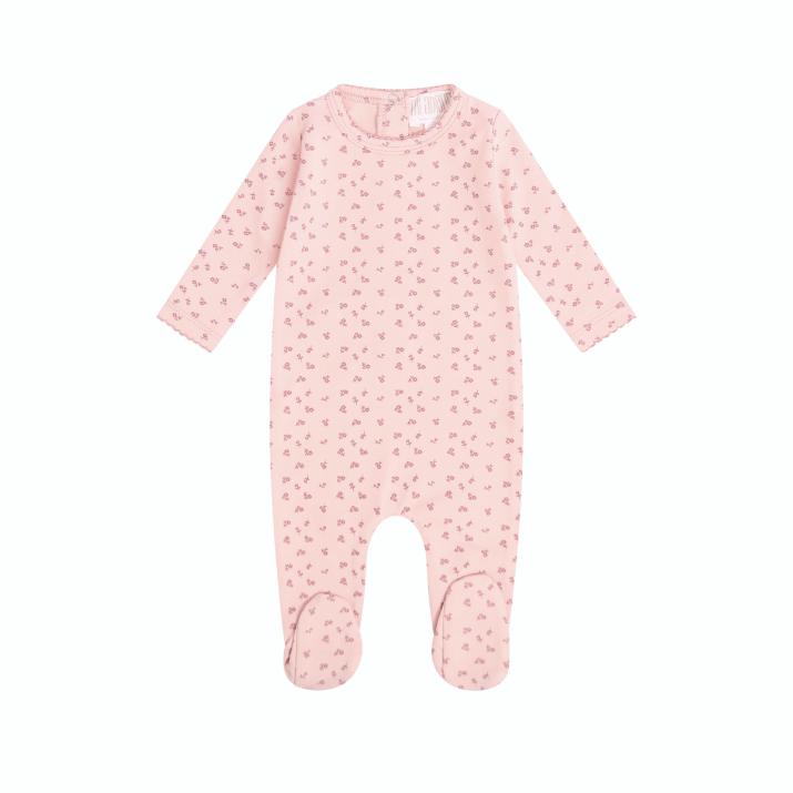 Everyday Bloom Footie - Pink