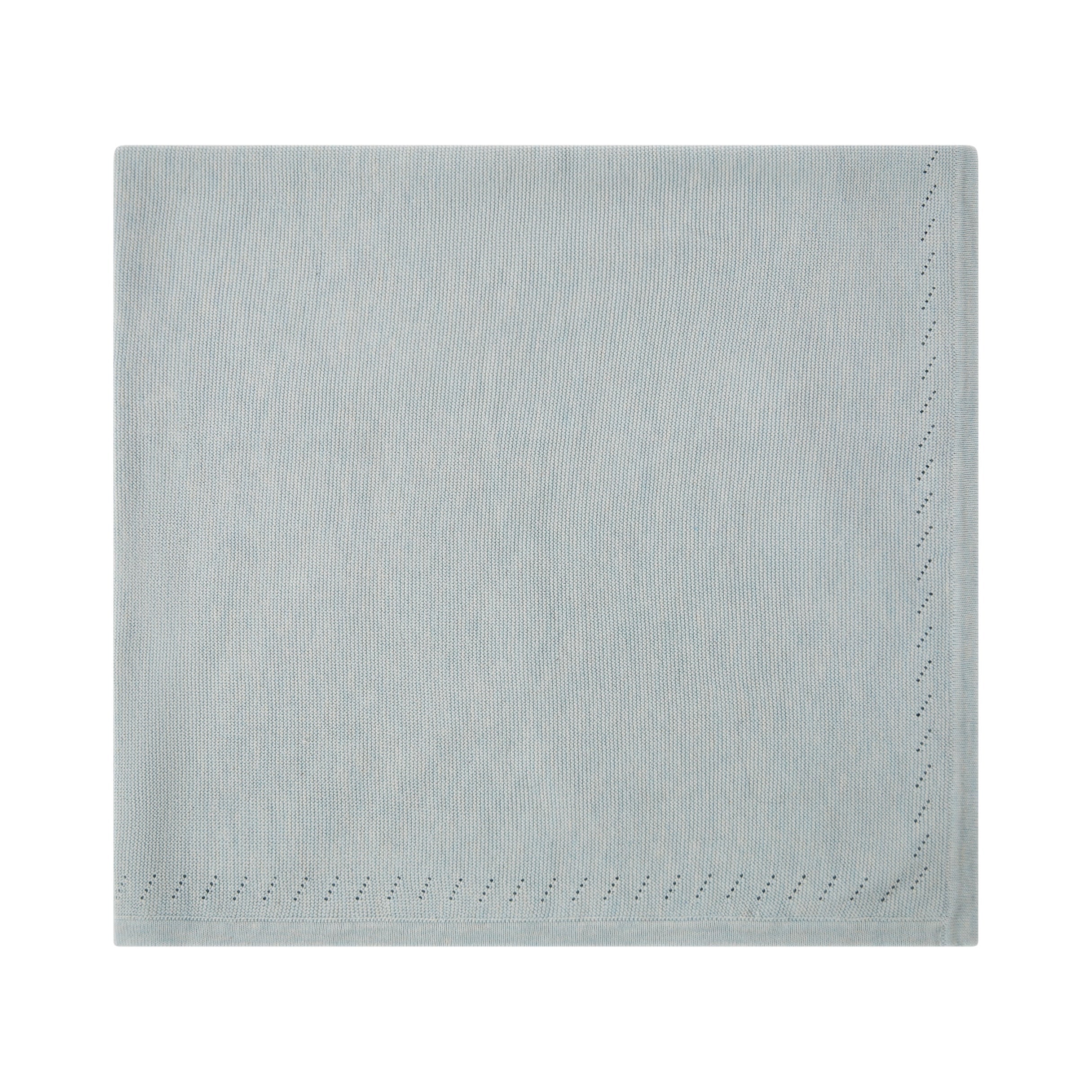 Peter Pan Knit Blanket - Blue