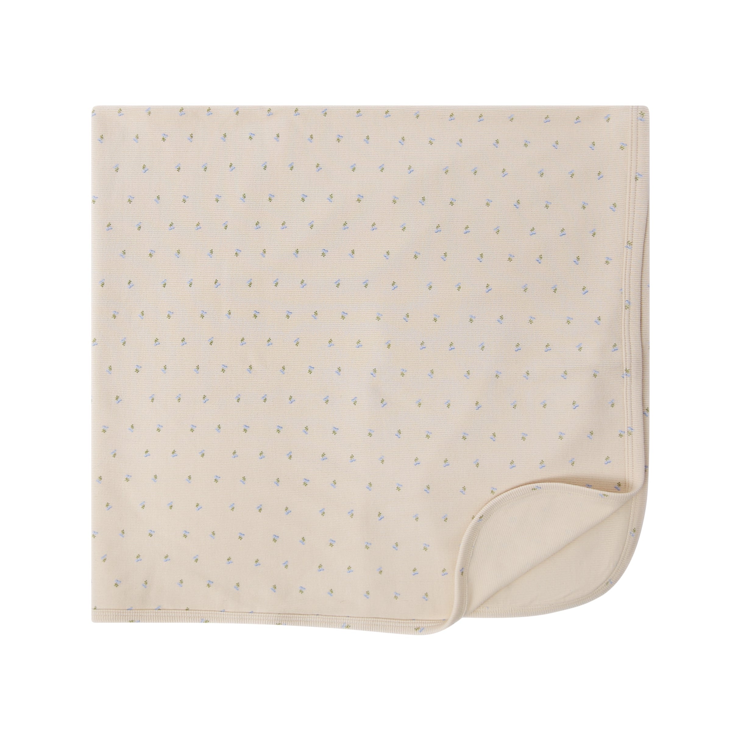 Little Petals Blanket - Blue Floral