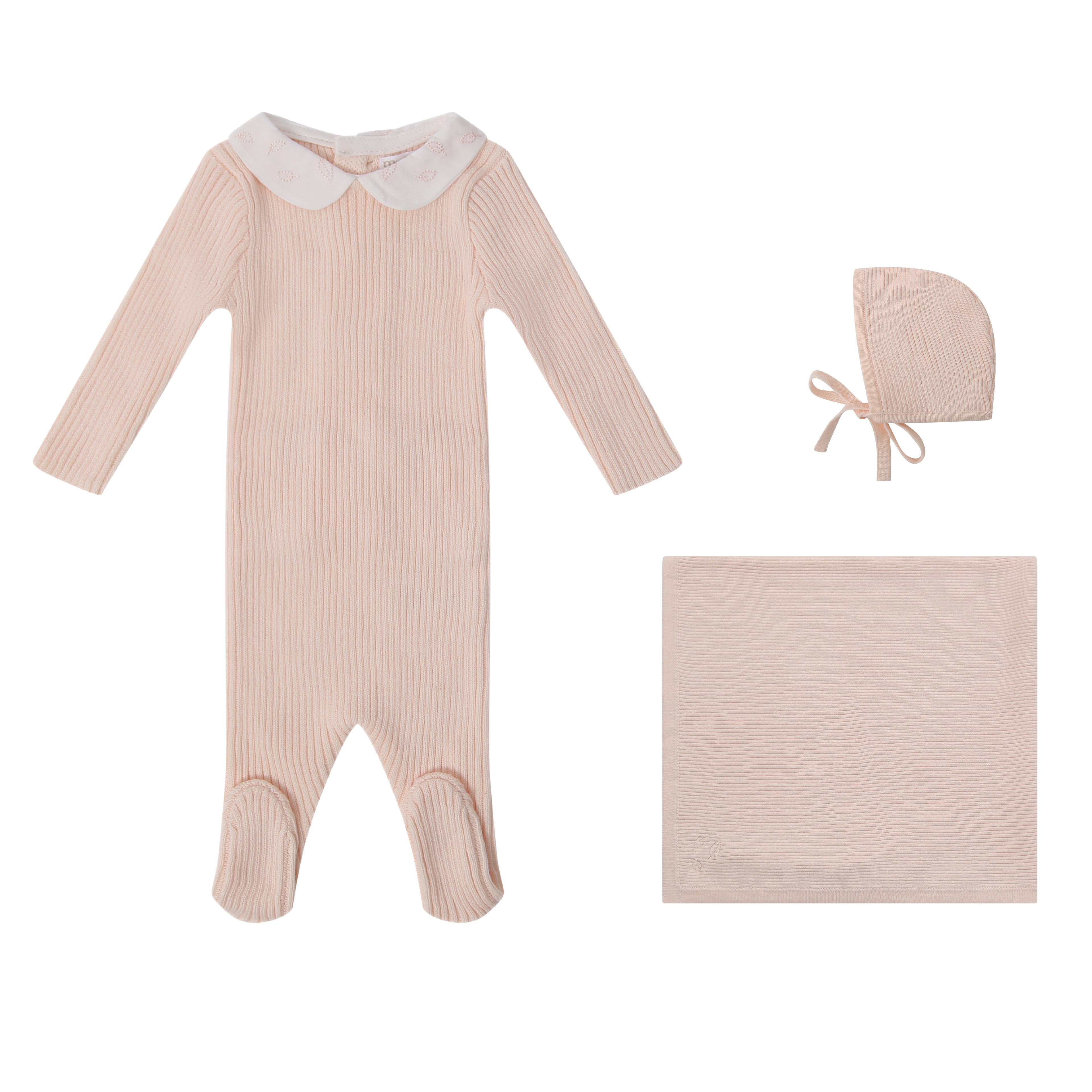 Collared Classic Set - Pink