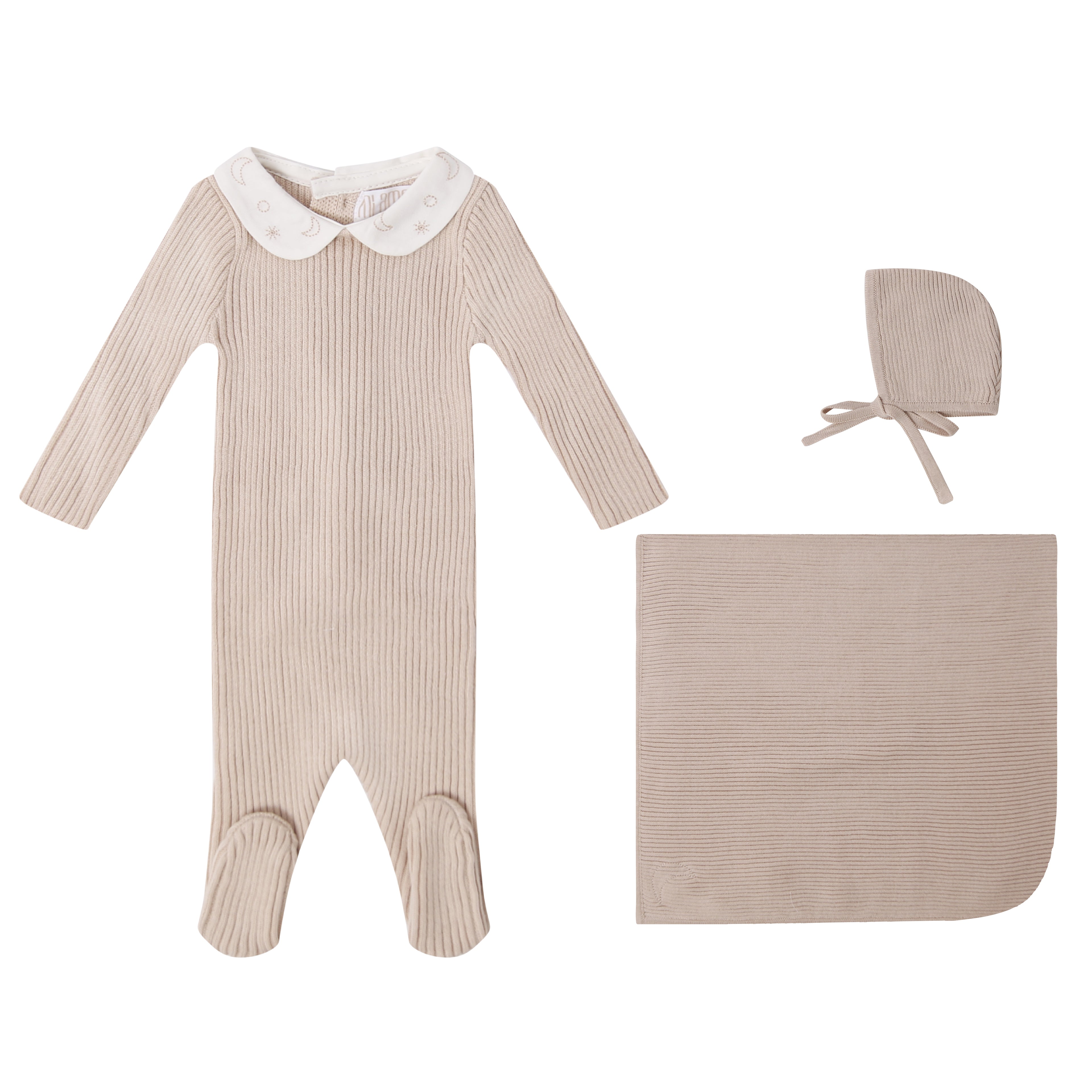 Collared Classic Set - Oatmeal